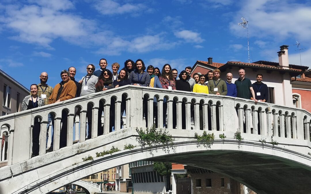 Collaborative meeting and interactive discussion in Venice