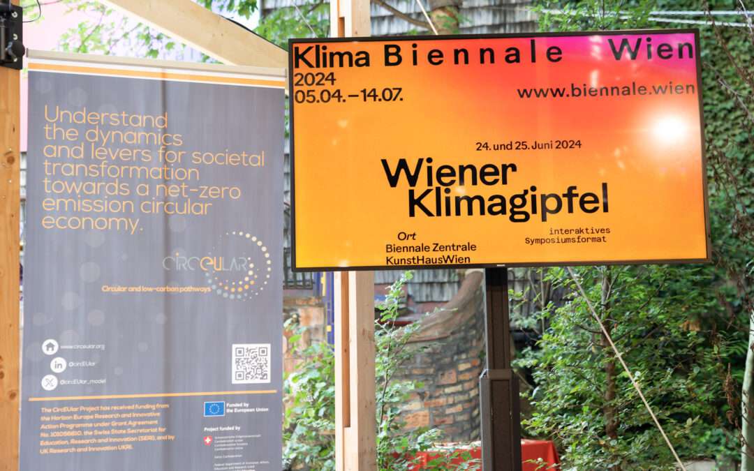 Exploring Circularity Through Science and Art: CircEUlar Project at the Vienna Climate Summit