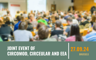 CIRCOMOD, CircEUlar, and EEA Joint Event on September 27, 2024, in Brussels