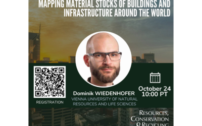 Webinar on ‘Mapping material stocks of buildings and infrastructure around the world‘