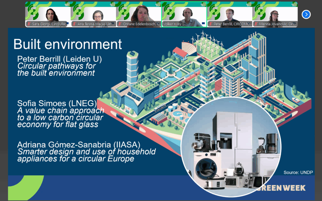 How circularity could contribute to driving climate change mitigation in the Built Environment?