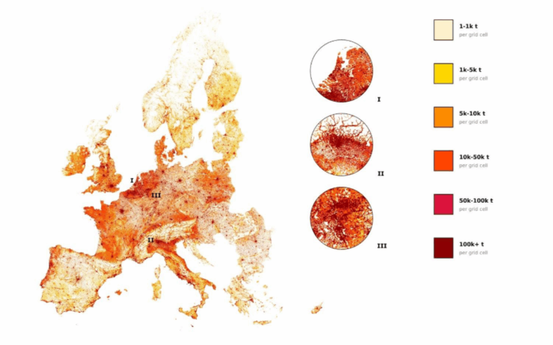 Mapping Europe’s Material Backbone: New High-Resolution Data Reveals Circular Economy Opportunities and Challenges