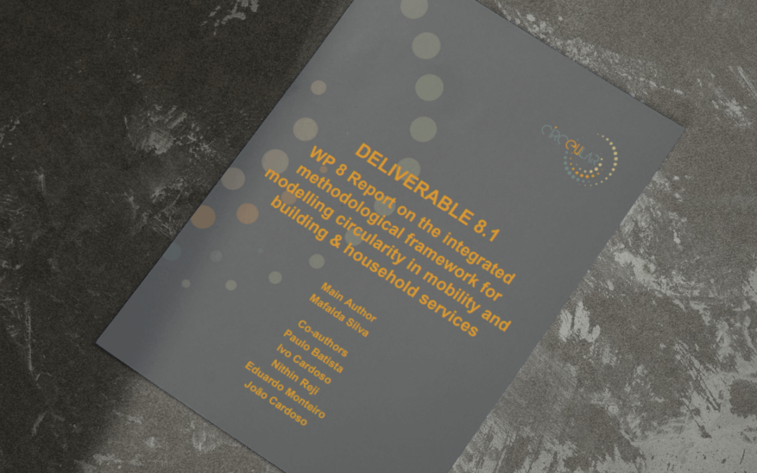 Documentation of the integrated methodology for modelling circularity in mobility and buildings is available